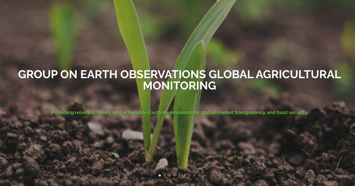 GEOGLAM launches new and improved website